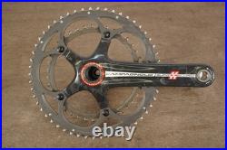 172.5mm 53/39T Campagnolo Super Record Titanium 11 Speed Carbon Crankset