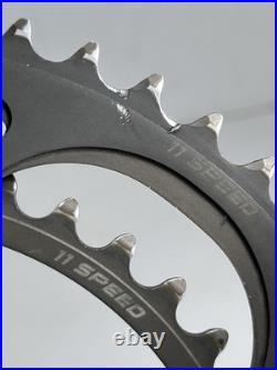 175mm 53/39T Campagnolo Super Record 11 Speed Carbon Titanium Crankset