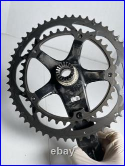 175mm 53/39T Campagnolo Super Record 11 Speed Carbon Titanium Crankset