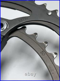 175mm 53/39T Campagnolo Super Record 11 Speed Carbon Titanium Crankset