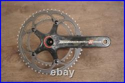 175mm 53/39T Campagnolo Super Record Titanium 11 Speed Carbon Crankset