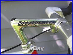 1980-81 Eddy Merckx Professional 61cm Campagnolo Super Record build