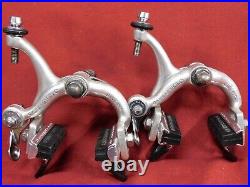 1980's Campagnolo Nuovo Record F & R Calipers 47 mm Short Reach with Allen Bolts