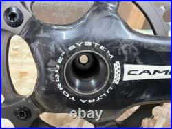 2009 Campagnolo Super Record 11 Carbon 172.5mm 50/34t 11-Speed Crankset 645g UT