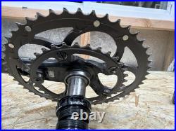 2009 Campagnolo Super Record 11 Carbon 172.5mm 50/34t 11-Speed Crankset 645g UT