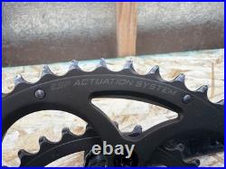 2009 Campagnolo Super Record 11 Carbon 172.5mm 50/34t 11-Speed Crankset 645g UT