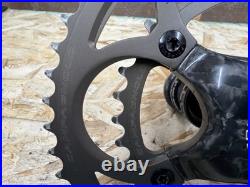 2009 Campagnolo Super Record 11 Carbon 172.5mm 50/34t 11-Speed Crankset 645g UT