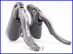 2012 Campagnolo Super Record EPS dual control lever pair 11 speed electronic