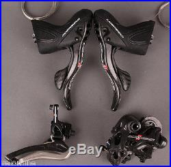 2015 Campagnolo Super Record 11 Speed 3 pc Group Shifters front rear Derailleur