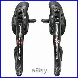 2015 NEW Campagnolo SUPER RECORD 11 Speed Ergo Ultra Shift Brake Levers & Cables