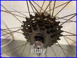 700c clincher wheel set Campagnolo Record Hubs Super Champion Competition rims