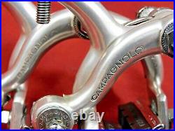 70's Campagnolo Nuovo Super Record F & R Calipers 52 mm Long Reach with Full Bolts