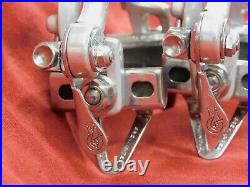 70's Campagnolo Nuovo Super Record F & R Calipers 52 mm Long Reach with Full Bolts
