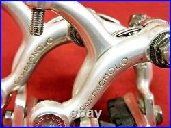 80's Campagnolo Nuovo Super Record F & R Calipers 52 mm Long Reach with Full Bolts