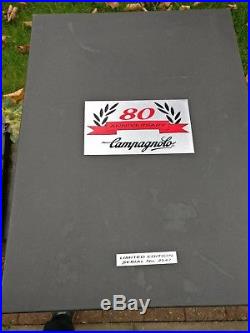 80th Anniversary Campagnolo super record Groupset in Presentation box