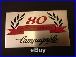 80th Anniversary Campagnolo super record Groupset in Presentation box