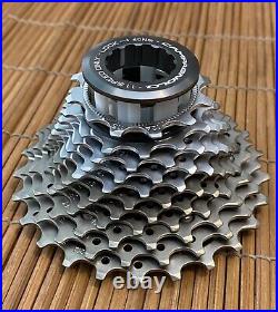 Beautiful NOS Campagnolo Super Record 11-Speed Titanium Cassette 12t 25t Beautiful NOS Campagnolo Super Record 11-Speed Titanium Cassette 12t 25t