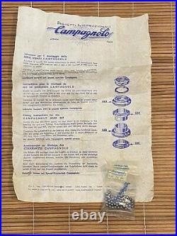Beautiful NOS/NIB Vintage Campagnolo Super Record Pista Headset ITA Beautiful NOS/NIB Vintage Campagnolo Super Record Pista Headset ITA