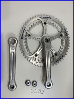 Bianchi Campagnolo Pantographed Chainring Super Record Crankset 170mm 53/42