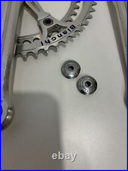 Bianchi Campagnolo Pantographed Chainring Super Record Crankset 170mm 53/42