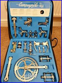 Boxed NOS Campagnolo Super Record 50th Anniversary Groupset, Limited No. 1210