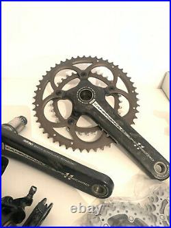 CAMPAGNOLO SUPER RECORD 11 Speed Carbon Complete Groupset VERY GOOD CONDITION