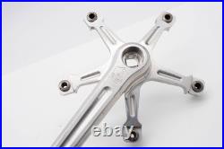 CAMPAGNOLO SUPER RECORD CRANKSET 1985 OLD ROAD BIKE BICYCLE VINTAGE 170mm 144