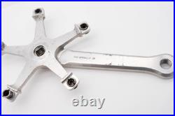 CAMPAGNOLO SUPER RECORD CRANKSET 1985 OLD ROAD BIKE BICYCLE VINTAGE 170mm 144