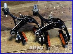 CAMPAGNOLO SUPER RECORD Caliper Brake Skeleton Brake Before and after Set