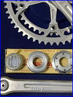 CAMPAGNOLO SUPER RECORD Crank 165mm + Chain Ring 53x42T BB Set Unused NOS CAMPAGNOLO SUPER RECORD Crank 165mm + Chain Ring 53x42T BB Set Unused NOS