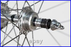 CAMPAGNOLO SUPER RECORD OMEGA VINTAGE WHEELSET TUBULAR WHEELS ROAD RACING 32h