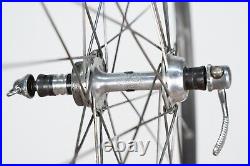 CAMPAGNOLO SUPER RECORD OMEGA VINTAGE WHEELSET TUBULAR WHEELS ROAD RACING 32h