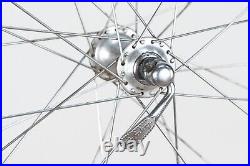 CAMPAGNOLO SUPER RECORD OMEGA VINTAGE WHEELSET TUBULAR WHEELS ROAD RACING 32h