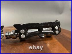 CAMPAGNOLO SUPER RECORD PLATFORM PEDALS 9/16 BLACK. Clip Pedals. Nuovo