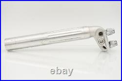 CAMPAGNOLO SUPER RECORD TWO BOLTS 27.2 mm SEATPOST ROAD BIKE VINTAGE 70S FLUTED