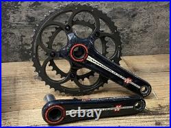CAMPAGNOLO Super Record 11S Ultra-Torque Crankset 50/34T 170mm Broken Bolt As-Is
