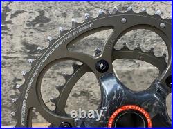 CAMPAGNOLO Super Record 11S Ultra-Torque Crankset 50/34T 170mm Broken Bolt As-Is
