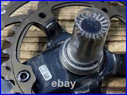 CAMPAGNOLO Super Record 11S Ultra-Torque Crankset 50/34T 170mm Broken Bolt As-Is