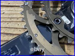 CAMPAGNOLO Super Record 11S Ultra-Torque Crankset 50/34T 170mm Broken Bolt As-Is