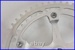 CAMPAGNOLO super record 170mm crankset! Engraved SCAPIN! Chainrings are NOS