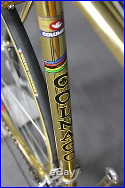 COLNAGO MEXICO ORO Campagnolo Super Record Road Bike Limited Panto Gold NOS pts