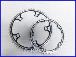 Cambio Rino Black 144 bcd 53/42 NOS chainring pr for Campagnolo Super Record arm