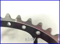 Cambio Rino Black 144 bcd 53/42 NOS chainring pr for Campagnolo Super Record arm