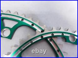 Cambio Rino Green 144 bcd 53/42 NOS chainring pr for Campagnolo Super Record arm