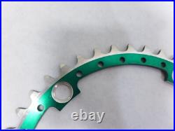Cambio Rino Green 144 bcd 53/42 NOS chainring pr for Campagnolo Super Record arm