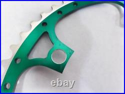 Cambio Rino Green 144 bcd 53/42 NOS chainring pr for Campagnolo Super Record arm