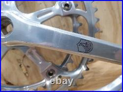 Campagnolo 1049/A Super Record Crankset, Unfluted Arms, Etched Logo 21 170mm