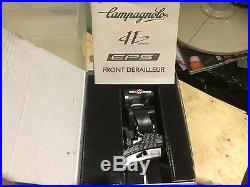 Campagnolo 11sp front derailleur super record eps used one time new mint in box