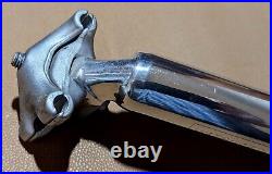Campagnolo 1995 Record seat post 27.2 NOS full polished no flutes Made in Italy Campagnolo 1995 Record seat post 27.2 NOS full polished no flutes Made in Italy