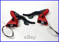 Campagnolo 2012 Super Record 11 Carbon Brake/Shifter Levers w shift cables, NEW